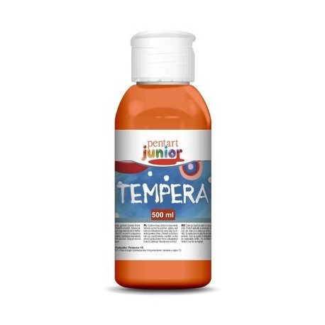 PENTART TEMPERA JUNIOR 500 ml POMARAŃCZOWY