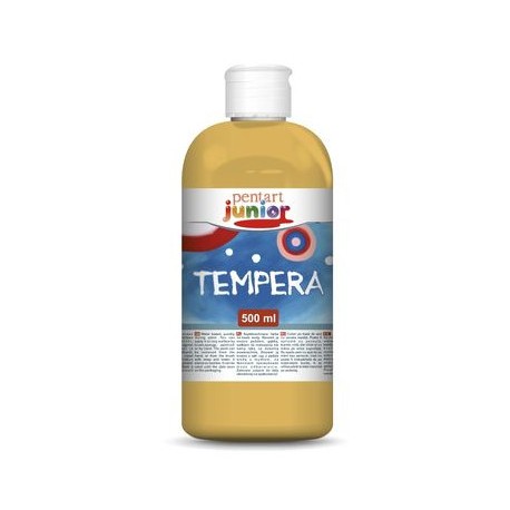 PENTART TEMPERA JUNIOR 500 ml METALICZNY ZŁOTY