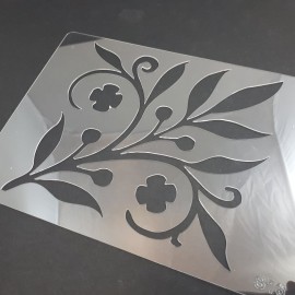 PENTART SZABLON S16 ROŚLINNY