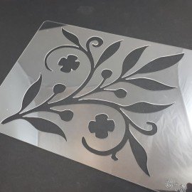 PENTART SZABLON S16 ROŚLINNY