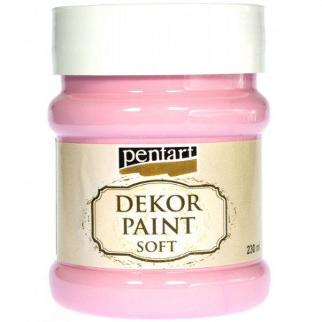 PENTART-FARBA KREDOWA 230 ml JASNY RÓŻ