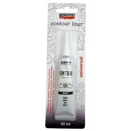 PENTART KONTURÓWKA 20 ml BIAŁY