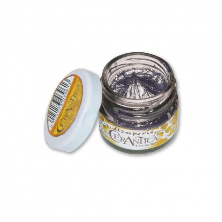STAMPERIA PASTA WOSKOWA CZARNE SREBRO 20ml
