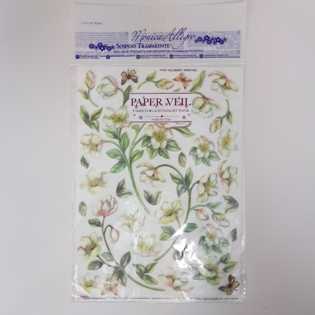 SOSPESO PAPIER VELO 5 sztuk HELLEBORO