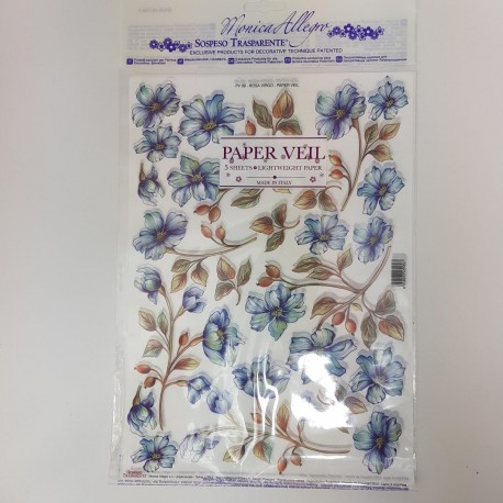 SOSPESO PAPIER VELO 5 sztuk ROSA VIRGO