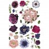PRIMA DECOR TRANSFERS 26x34" LUSH FLORAL II (KOLOROWY)