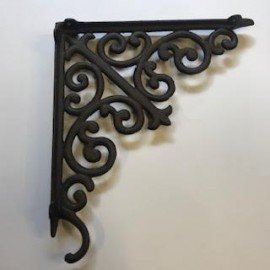 SZTUKA-METAL WSPORNIK OZDOBNY 25x25cm