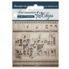 STAMPERIA SCRAPKI 14x14cm ALFABET I CYFRY