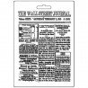 STAMPERIA FOREMKA TEKSTURA A5 CALIGRAPHY WALL STREET JOURNAL