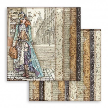 STAMPERIA PAPIER DO SCRAP 12" LADY VAGABOND