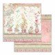 STAMPERIA BLOK PAPIERÓW SCRAP. 30x30cm 10szt ORCHID CATS