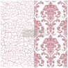 PRIMA STEMPEL AKRYLOWY MAXI 31x31 cm IMPERIAL CRACKLE
