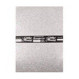 STAMPERIA PIANKA A4 BROKAT SREBRO