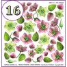 SOSPESO FOLIA NADRUKOWANA PINK ANEMONE