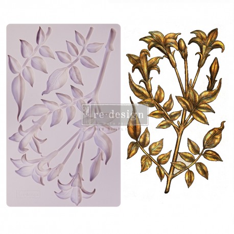PRIMA REDESIGN FOREMKA SILIKON 20x13 LILY FLOWERS