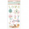 STAMPERIA DEKORY SAMOPRZYLEPNE 800g 15x30cm CIRCLE OF LOVE