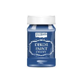 PENTART FARBA KREDOWA 100 ml STALOWO NIEBIESKI