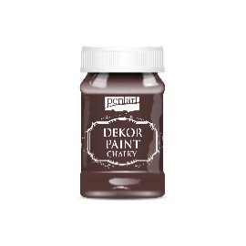 PENTART FARBA KREDOWA 100 ml KASZTANOWY BRĄZ