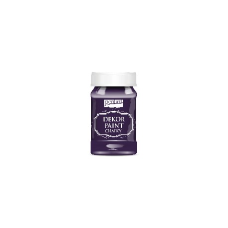 PENTART FARBA KREDOWA 100 ml BISKUPI FIOLET