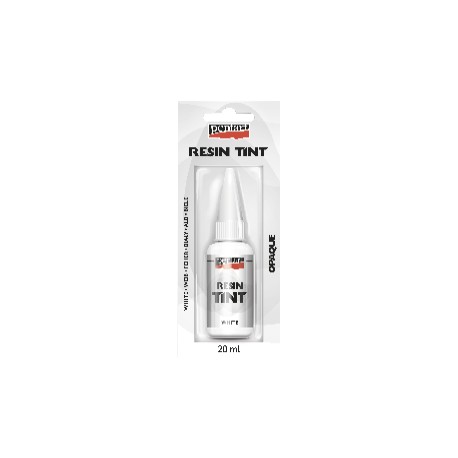 PENTART BARWNIK DO ŻYWIC 20ml MATOWY BIAŁY