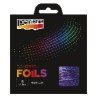 PENTART FOLIA 9x9cm 5 ARKUSZY CIEMNY FIOLET