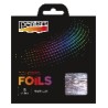 PENTART FOLIA 9x9cm 5 ARKUSZY LILIOWA