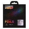PENTART FOLIA 9x9cm 5 ARKUSZY LILIOWA