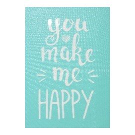 PENTART SZABLON PRZYLEPNY 147x210mm YOU MAKE ME HAPPY