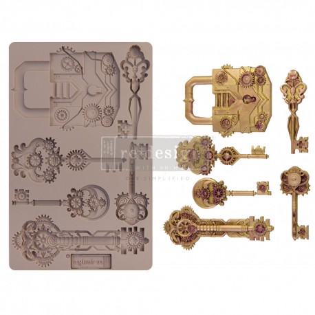 PRIMA REDESIGN FOREMKA SILIKON MECHANICAL LOCK & KEYS