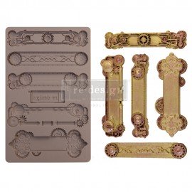 PRIMA REDESIGN FOREMKA SILIKON STEAMPUNK PLATES