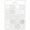 STAMPERIA FOREMKA TEKSTURA A5 ALICE PATCHWORK