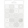 STAMPERIA FOREMKA TEKSTURA A5 ALICE PATCHWORK