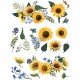 PRIMA DECOR TRANSFERS 25x32" SUNFLOWER FIELDS