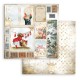 STAMPERIA PAPIER DO SCRAP 12" ROMANTIC CHRISTMAS KARTY