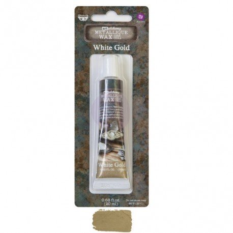 PRIMA FINNABAIR WOSK METALICZNY 20ml WHITE GOLD