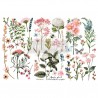 PRIMA DECOR TRANSFERS 3 CZĘŚCI PO 15x32,5cm BOTANICAL PARADIS