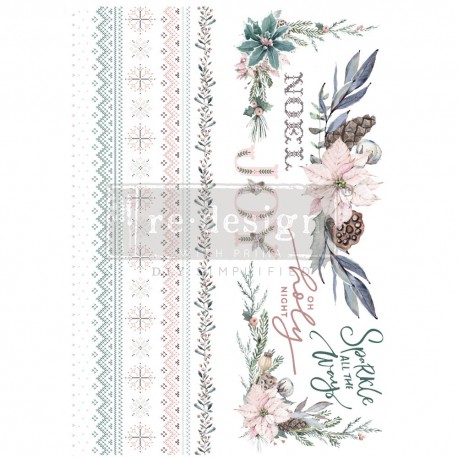 PRIMA DECOR TRANSFERS 24x35" SPARKLE & JOY (2cz)