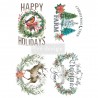 PRIMA DECOR TRANSFERS 24x35" HOLLY JOLLY XMAS (2cz)