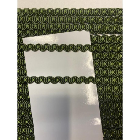 TAŚMA OZDOBNA C.ZIELONA 0,5cm