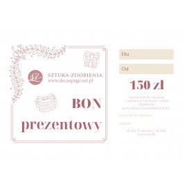 BON PREZENTOWY 150zł