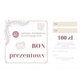 BON PREZENTOWY 100zł