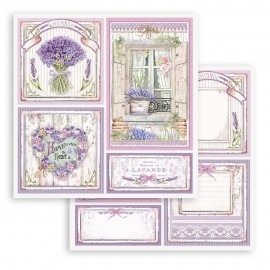 STAMPERIA PAPIER DO SCRAP 12" PROVENCE KARTY