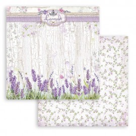 STAMPERIA PAPIER DO SCRAP 12" PROVENCE LAWENDA