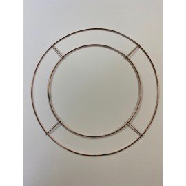 SZTUKA ZD BAZA OBRĘCZ MIEDŹ PODWÓJNA 30,5cm