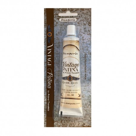 STAMPERIA PATYNA OLEJNA 50ml POSTARZAJĄCA CIEMNA NIEBIESKA