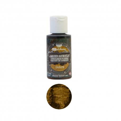 PRIMA FINNABAIR FARBA 30ml LIQUID ACRYLIC OCHRE