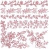 PRIMA STEMPEL AKRYLOWY MAXI 31x31 cm BOLD BRANCHES