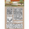 STAMPERIA STEMPEL KAUCZUKOWY 14x18 cm SAVANA TEXTURY