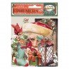 STAMPERIA EPHEMERA PAPIER MAT DEKORY SAMOP.CLASSIC CHRISTMAS