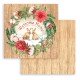 STAMPERIA-BLOK PAPIERÓW SCRAP. 15,24cm/10szt ROMANTIC HOME